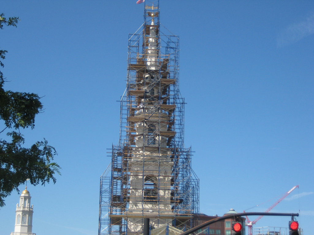 Massasoit Statue in Plymouth, MA